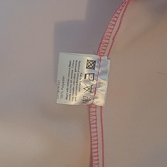 MAARE Pink Ruffle Dress Size Medium - Picture 11 of 12